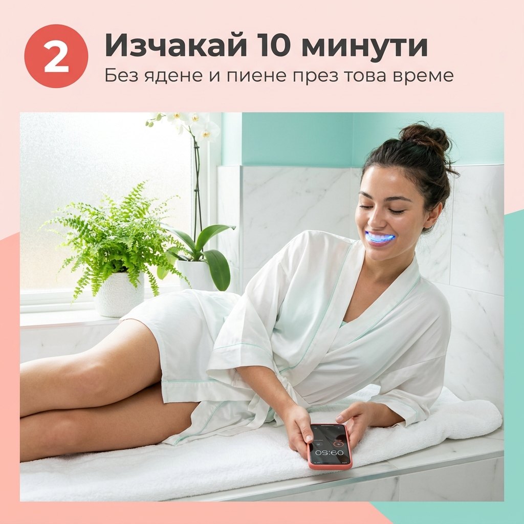 Стъпка 2 — изчакай 10 минути